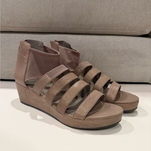 Eileen Fisher 'Fence' Platform Sandals - Brand New - Size 11